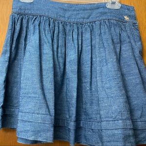 Abercrombie and Fitch denim skirt